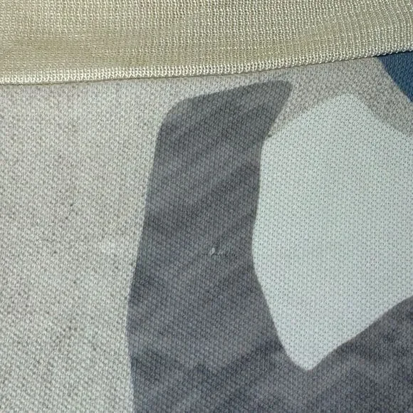 NWT Zara pull on knit light sweater, geometric details, viscose wide sleeves M - Picture 4 of 14